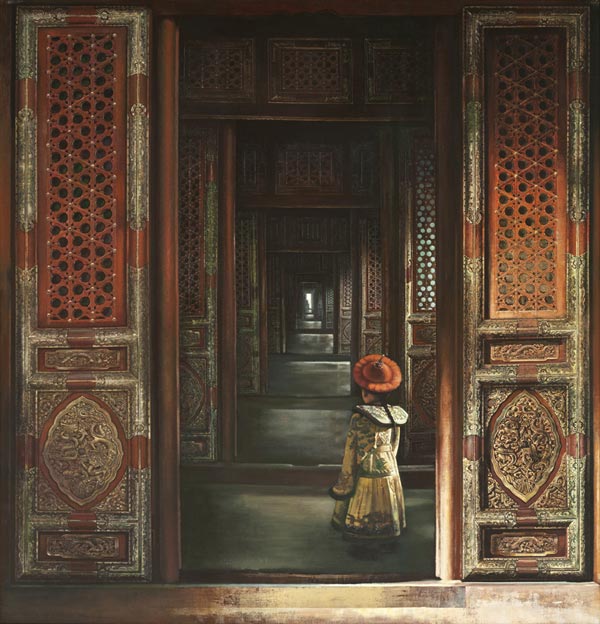 宫门_Palace-Entrance_来源1_作品尺寸:250x230CM_2008