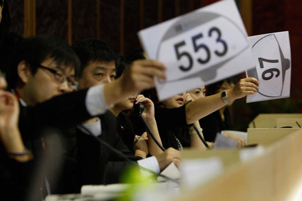 中国嘉德2012秋拍现场 中国嘉德2012秋拍现场-1
