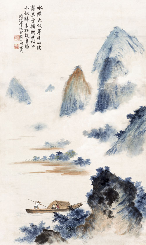 水际天低岸