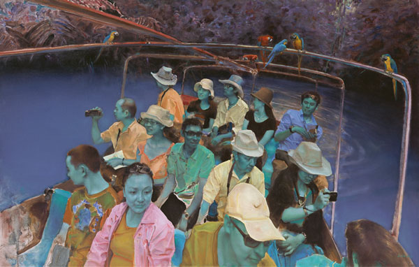 末日假想&mdash;&mdash;布面油画180x280cm-2013