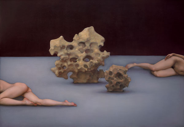 沉溺之五&mdash;&mdash;布面油画-180x260cm-2011